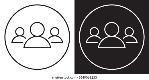 Team  Icon.  Teamwork  Icons, vector illustration. EPS 10 AI