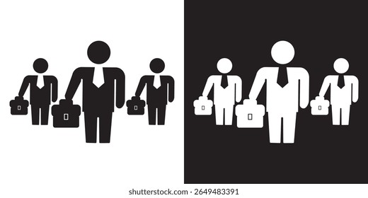 Team  Icon.  Teamwork  Icons, vector illustration. EPS 10 AI