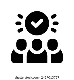 icono de equipo. icono de glifo vectorial para su sitio web, móvil, presentación y diseño de logotipo.