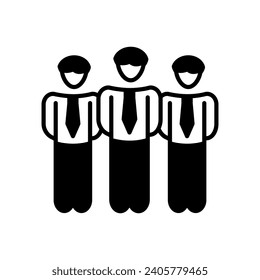 Team icon  in vector. Illustration
