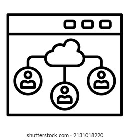 Team icon vector image. Can also be used for web apps, mobile apps and print media.