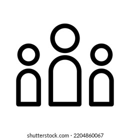 Team Icon Vector Symbol Design Illustration