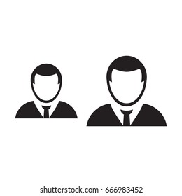 Team Icon Vector User Group of People for Business Management Persons Avatar Symbol in Glyph Pictogram illustration