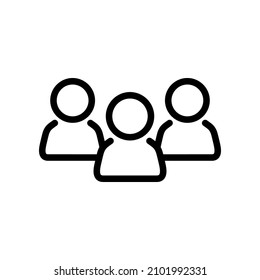 Team-Icon-Vektorgrafik . Symbol für Benutzer