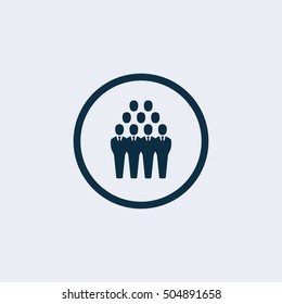 Team icon.Business icon.Vector