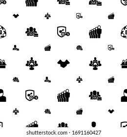 los iconos del equipo se ajustan perfectamente. Incluye un juego completo editable clan, sociedad, profesional, gente de negocios, colega, personal, los iconos del equipo de desarrolladores. iconos de equipo para web y móvil.