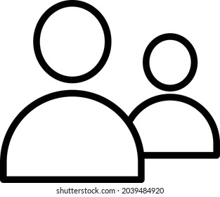 Team Isolated Vector icon which can easily modify or edit

