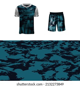 Team jersey suit with abstract background is suitable for car decals, stickers and outdoor clothes