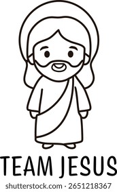 Equipe Jesus. Fé cristã, Tipografia para impressão ou uso como cartaz, cartão, folheto ou camiseta	