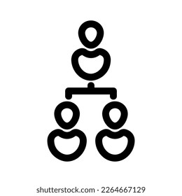 team leader icon or logo isolated sign symbol vector illustration - high quality black style vector icons
