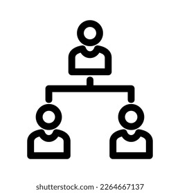 team leader icon or logo isolated sign symbol vector illustration - high quality black style vector icons
