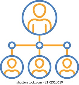 Team Leader vector icon. Can be used for printing, mobile and web applications.