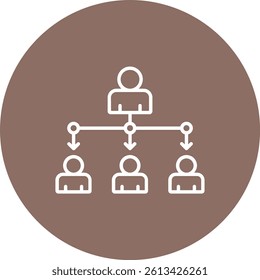 Team Leader vector icon. Can be used for printing, mobile and web applications.