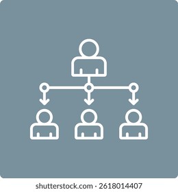Team Leader vector icon. Can be used for printing, mobile and web applications.