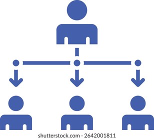 Team Leader vector icon. Can be used for printing, mobile and web applications.