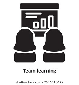 Team learning Vector Icon which can easily modify or edit

