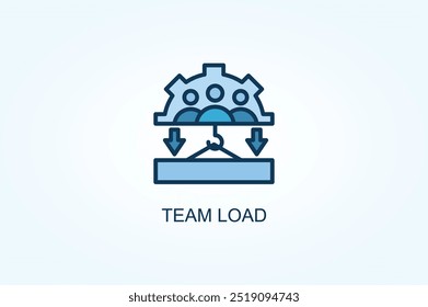 Team Load vector or logo sign symbol illustration