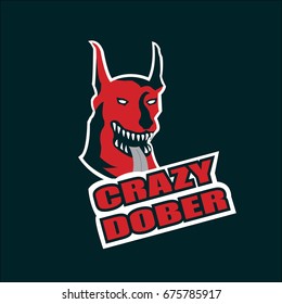 team logo crazy dober 