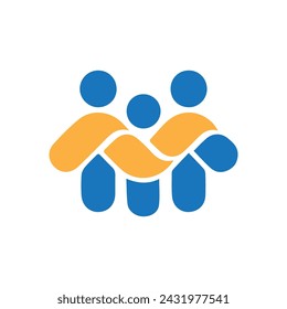 Plantilla de vector de diseño de logotipo de equipo