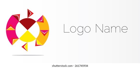 Team logo template.