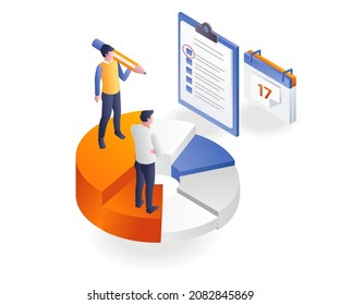 The team makes an investment business plan