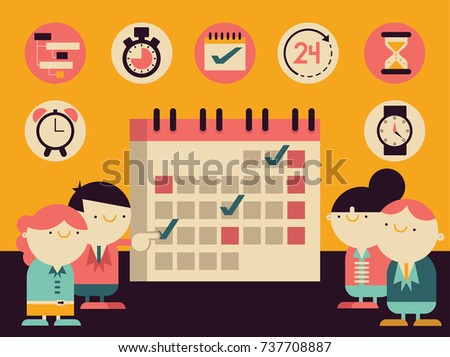 Team Manages Project Calendar