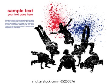 equipo de fondo - cartel vector