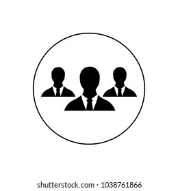 Team people icon, logo