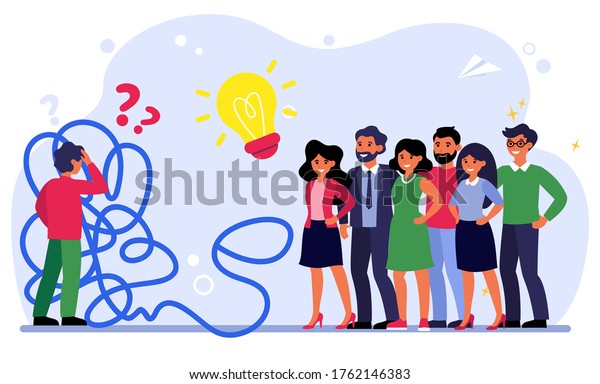 Group Of Business People Sharing Ideas Stock Photo - Image of meeting,  isolated: 37443056