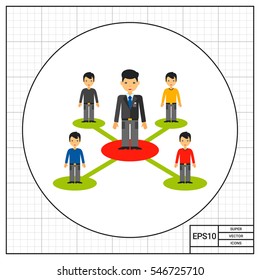 Team Project Concept Icon 