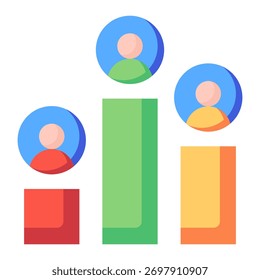 Team-Ranking-Symbolelement für Design