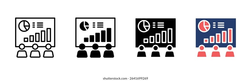 Team Report icon sheet multiple style collection