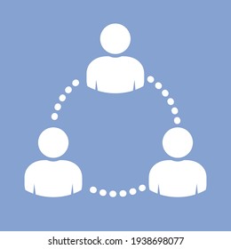 Team Responsibility Interchangeability Staff Rotation Stock Vector ...