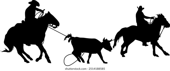 Team Roping Digital EPs Vector graphics File