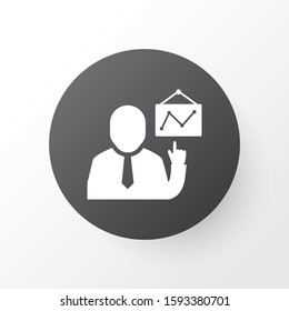 Team schedule icon symbol. Premium quality isolated dashboard element in trendy style.