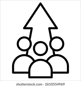 Team Simple Icon Vector Illustration Concept
