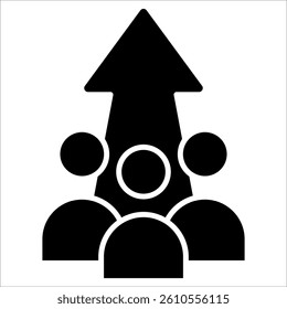 Team Simple Icon Vector Illustration Concept