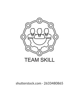 team skill icon , business icon