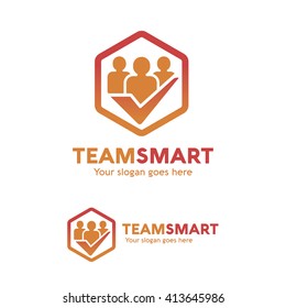 Team Smart People check Logo