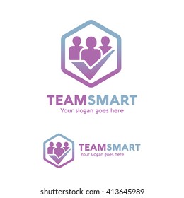 Team Smart People check Logo