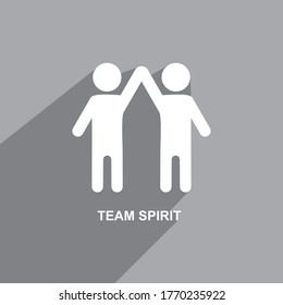 Team Spirit Icon, Business Icon Vector