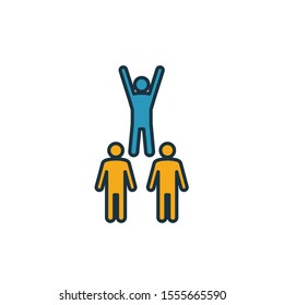 Team Spirit icon. Simple element from soft skills icons collection. Creative Team Spirit icon ui, ux, apps, software and infographics.