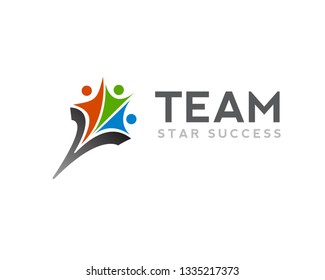 Team star logo design inspiration