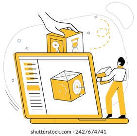 Team strategy vector illustration. The teams unity fosters environment where ideas flourish and success follows Business success is fruit effective teamwork, strategy, and collaboration