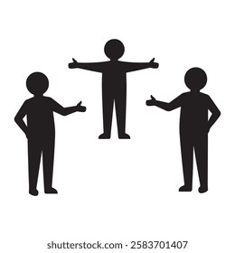 Team Success Collaboration vector icon 