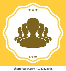 Team symbol, icon