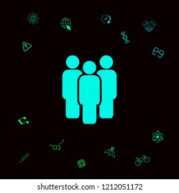 Team symbol, icon