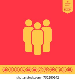 Team symbol, icon