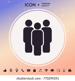 Team symbol, icon