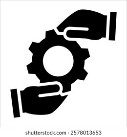 Team Synergy Icon Element For Design